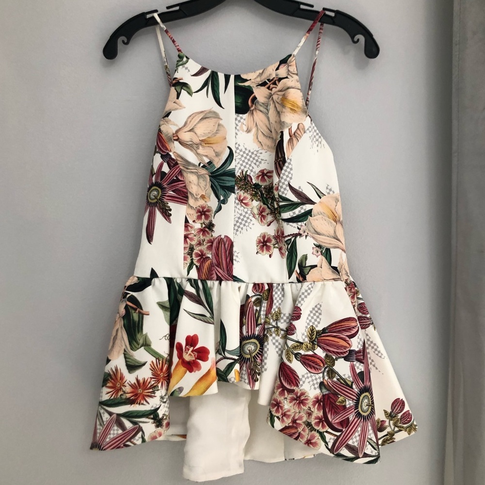 Anthropologie Cameo Dahlia Peplum Top - Picture 3 of 8